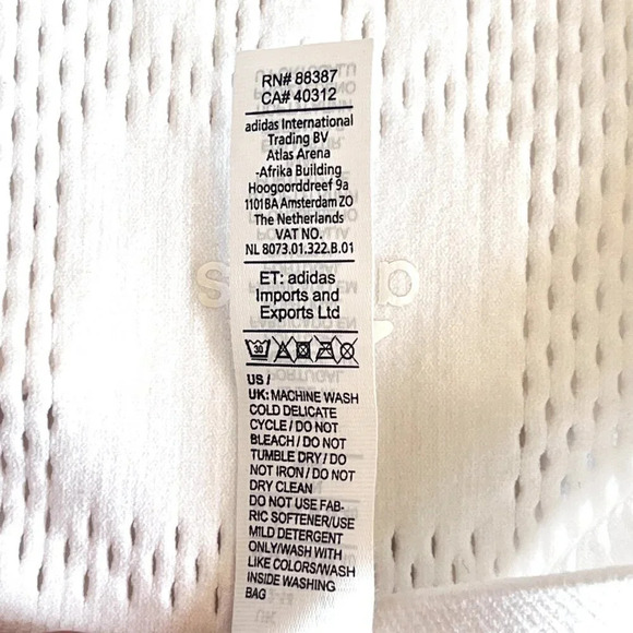 ADIDAS Women Size Med Training Warp knit White - Picture 11 of 12